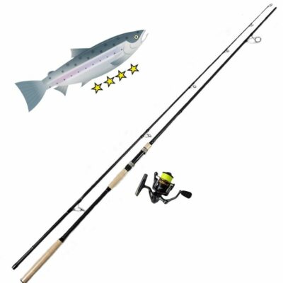 Virvelisetit EUMER  | Spintube Pro Salmon Avokelasetti 360 Cm